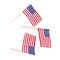 4th Of July Mini American Flag Toothpick Picks 144 Count Party Decorations